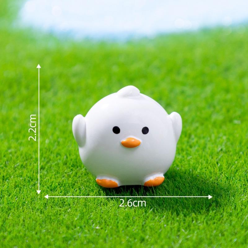 Милые и Пухлые Панда Капибара Маленькие Фигурки Животных Милые Украшения из Частиц Подвесные Аксессуары и Маленькие Орнаменты