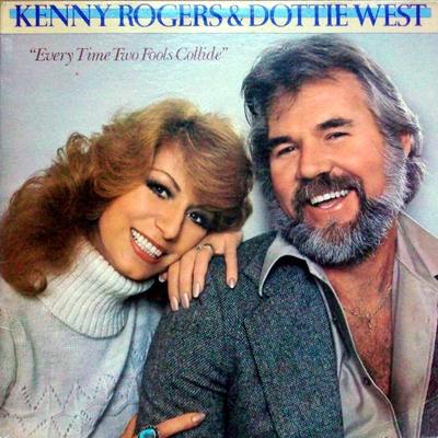 LP Пластинка KENNY ROGERS & DOTTIE WEST - Каждый раз, когда сталкиваются два дурака UAS30170 United Artists 1978 UK Фолк Б/У