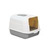 Large Enclosed Cat Litter Box, Anti-Splash & Odor, Flip-Top Design