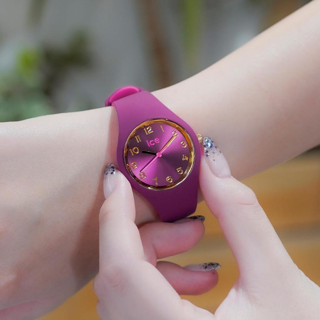 Авторизованный дистрибьютор Ice Watch Часы 023276 ICE duo chic Ice Duo Chic бордовый розовый маленький 34 мм 3 стрелки [Ice-watch] женские