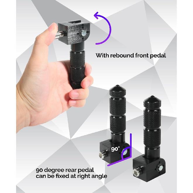Foot Pegs, Bike Pegs, Foldable Motorcycle Foot Pegs, Car Accessories 8MM Motorcy