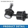 ABSOPRO Rear Stabilizer Sway Bar End Links K80867 BP4K-28-170 for Mazda 3 2004-2013, Black, Set of 2