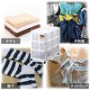 Tenma (Tenma) Large Storage Case for Clothing, Made in Japan, Closet Storage Case with Casters, Clear Case with See-Through Drawers, Assembly Required