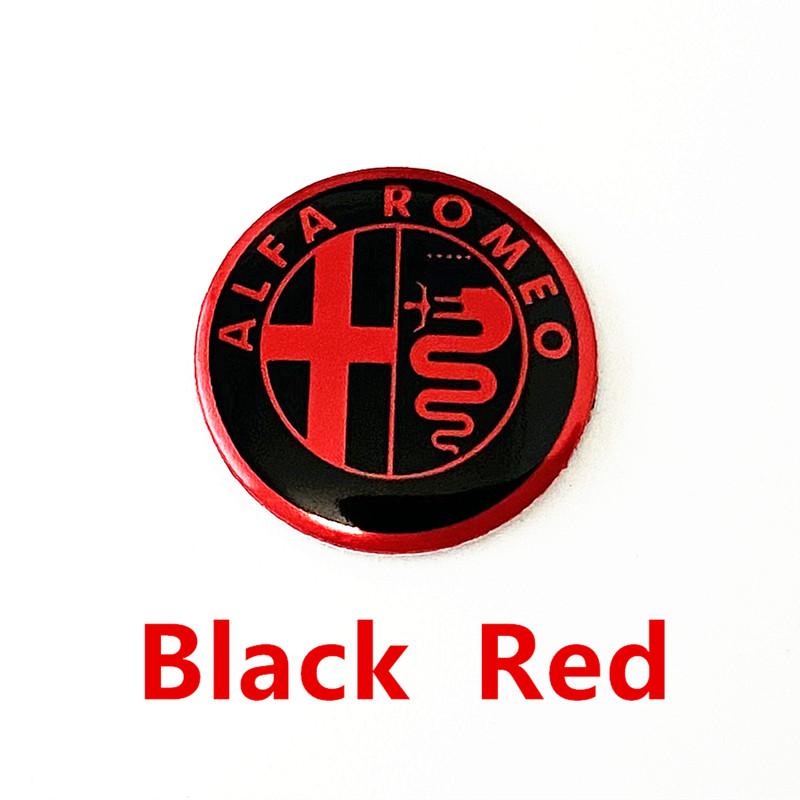 Car Stickers For Alfa Romeo 5 Pcs 14mm Car Remote Shell Button Fob Key Logo Sticker Badge Emblem Decal Symbol Labeling For Alfa