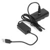 Кабель питания USB 5-5,5 В, мобильный блок питания, DC-адаптер, муляж аккумулятора NP-F550 для монитора, заполняющего света