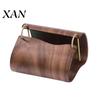 Office Desk Organizer Wooden Tissue Holder, Rectangular Decorative Paper Napkin Dispenser, Reusable Holder Organizer, for Home Decor Bathroom Case