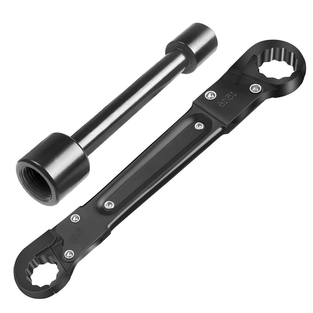 Angle Stop Removal Tool Angle Stop Wrench Kit for Compression Rings Removal Tool Plumbing Wrench for Professional