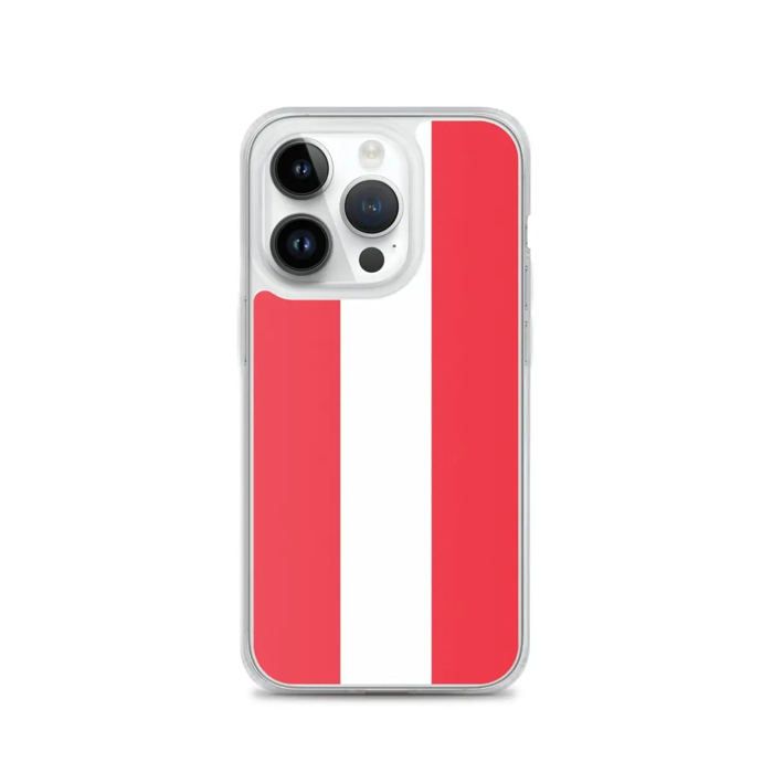 Coque Télephone Drapeau Autriche - iPhone 14 Pro