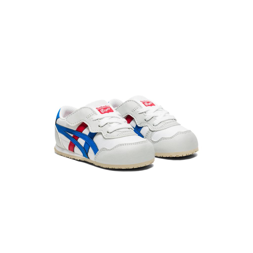 ONITSUKA TIGER Серрано Белый Директуар Синий Красный (ТД)