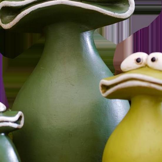 Мультяшная фигурка лягушки с большим ртом, смола, фигурка животного, модель игрушки, статуя, скульптура, украшение для дома и улицы, сада, орнамент, фестиваль, подарок