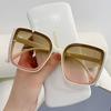 Square Big Sunglasses for Women  Female Women's Retro Shades UV400 Sun Glasses Eyewear Okulary Przeciwsloneczne Męskie