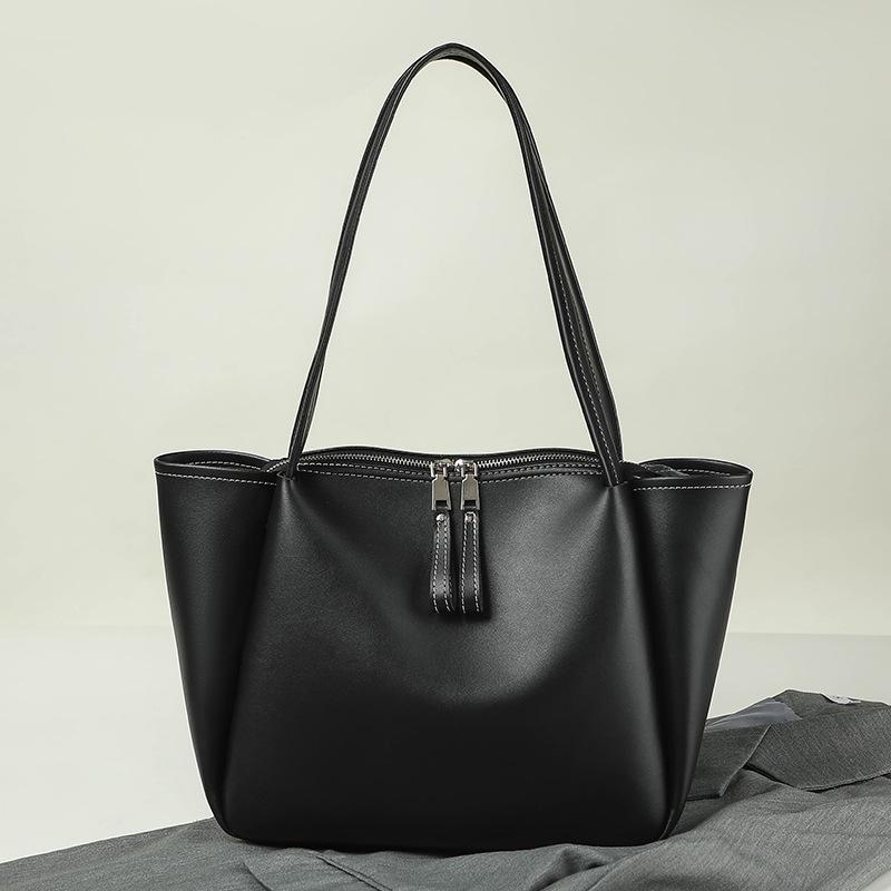 Women's Tote Bag New Women's Bag Handbag Large Capacity Soft Leather Shoulder Big Bag Women