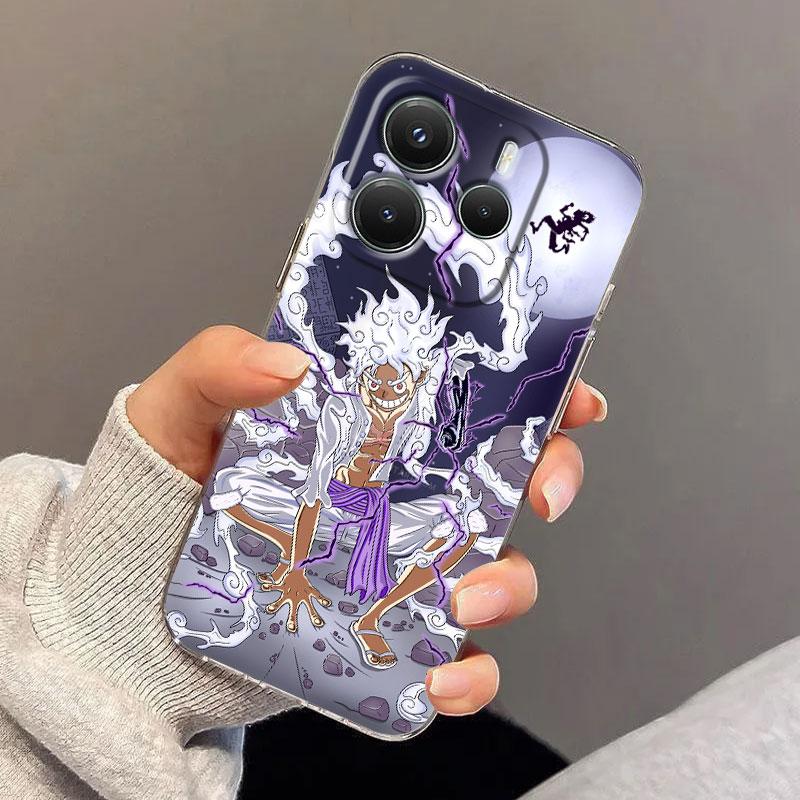 Cartoon Shanks Luffy Zoro Case For Xiaomi Redmi Note 15 14 13 12 11 10 Pro Plus 5G Cover For Redmi 15C 15 14C 13C 12C Phone Case