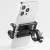 Aluminum Alloy Bike Phone Holder Spiral Telescopic Bicycle Phone Mount Four Claws Lock Bike Cell Phone Holder for 58-88mm Phone