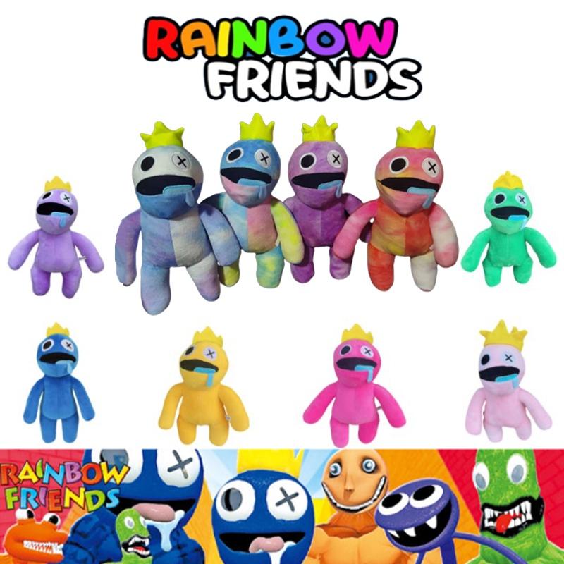 Мягкая плюшевая игрушка Roblox Rainbow Friends, которую можно мять. Идеальный подарок для детей на день рождения и Рождество.