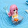Cartoon Mermaid Figurines Colorful Miniature Figurine Little Mermaid Ornament  Aquarium Decoration
