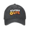 Бейсболки Stumble Guys Cartoon, потертые игровые головные уборы для мужчин и женщин, регулируемая посадка, кепка