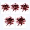 5PCS/SET Long-Lasting Bloody Scar Tattoos Decals Halloween Fake Wound Stickers  Film Props