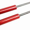 XIANGSHANG Bonnet Damper Set for Toyota Mark X100 Series Part Number Vehicle Inspection Replacement Red Carbon Fiber (2) 1996-2001 II/Chaser/Cresta