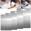 Stainless Steel Cutting Board Heavy Duty Chopping Board Non-Slip Design Surface Scratch-Resistant Various Sizes