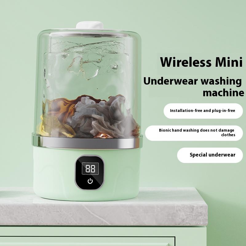 Portable Mini Washing Machine Small Laundry Washer Machine Clothes Cleaning Tool For Dormitories Travel Camping Hotel Apartment