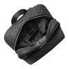 Michael Kors Mk Cooper Bronze Hardware Coated Canvas Polyester Pu Backpack Medium Men backpack Black 37T5LCOB7B-BLACK