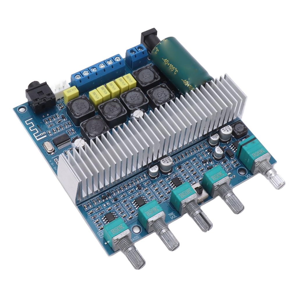 Subwoofer Amplifier Board High Power Bluetooth Audio Amp DC12V?24V 2.1 Channel TPA3116 50W+50W+100W