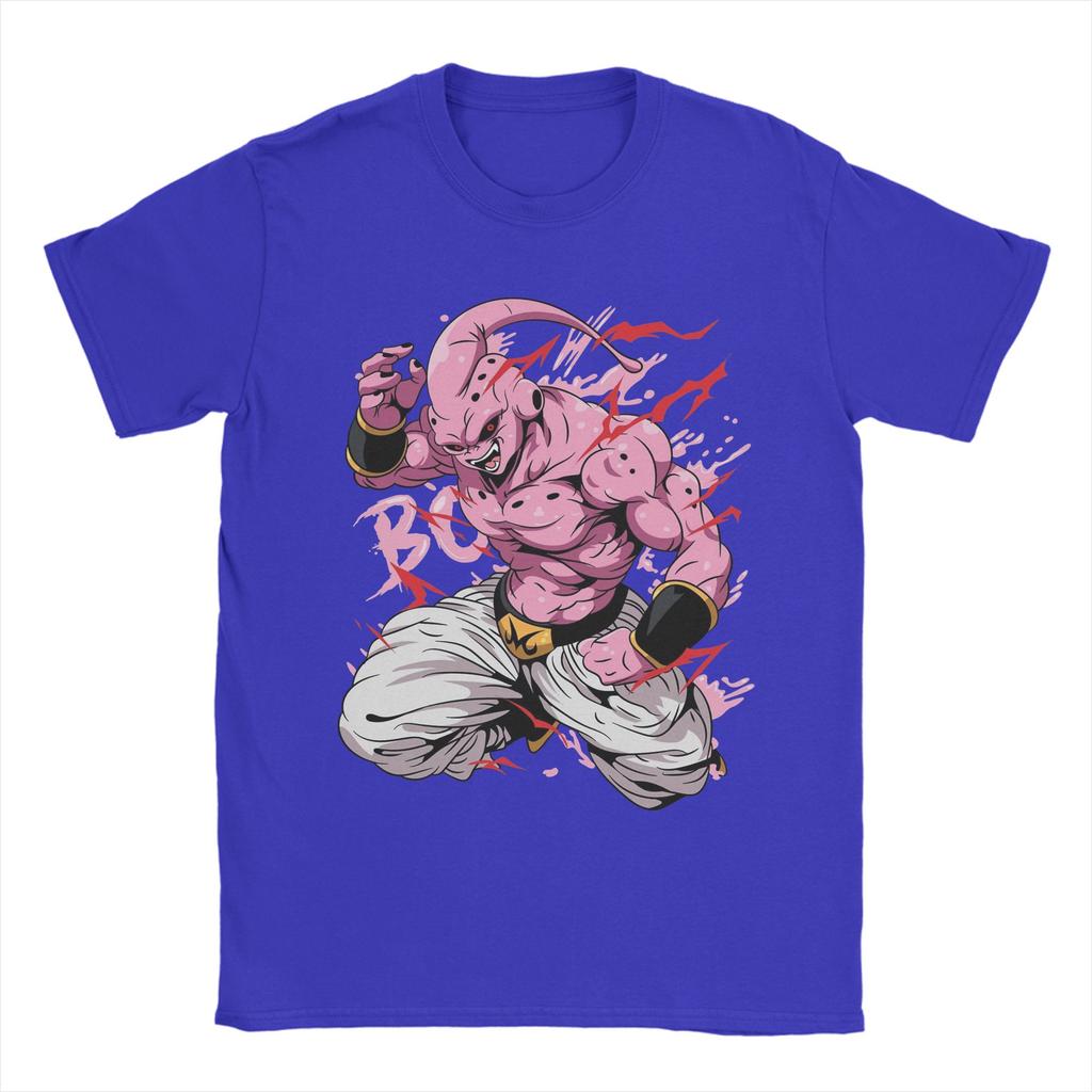 T-Shirt D-Dragon Ball Z Majin Buu Fun Cotton Tees Short Sleeve T Shirt Round Neck Clothing Big Size Unisex