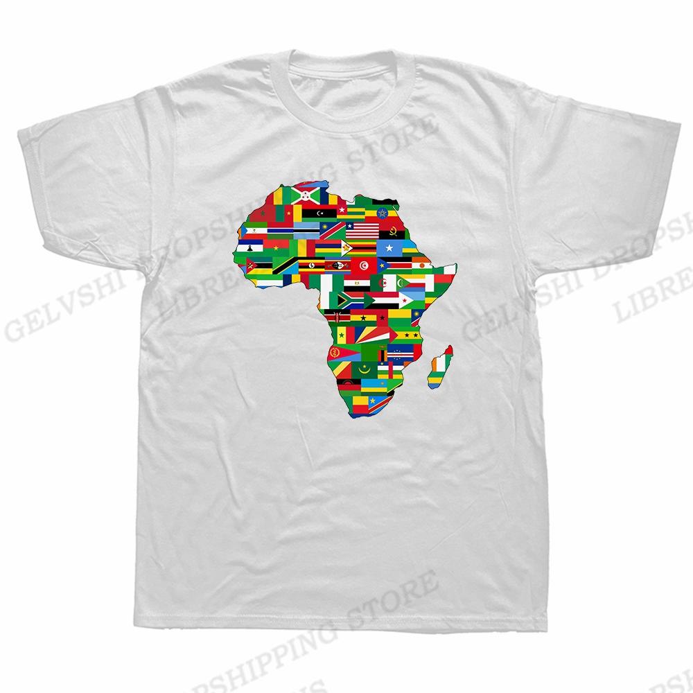 Футболка с африканской картой, женская модная футболка, хлопковая футболка, топы в стиле хип-хоп, футболки, унисекс, футболки, одежда