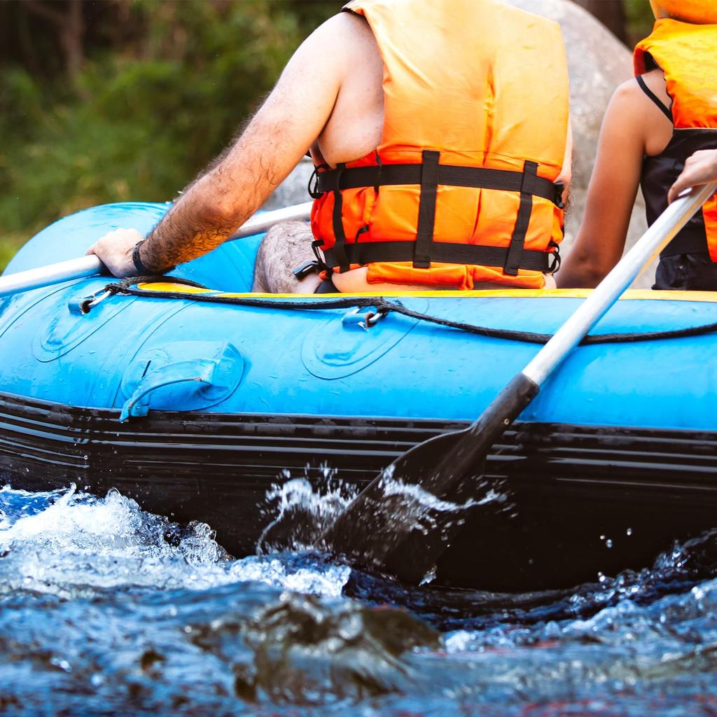 Патики PATIKIL 6 шт. заплатки из нержавеющей стали ПВХ накладки без клея для надувной лодки байдарки каноэ доски для серфинга черное D-образное кольцо D-образное кольцо