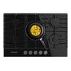 Cecotec Gas Hob Bolero Squad G 5200F Glass Black