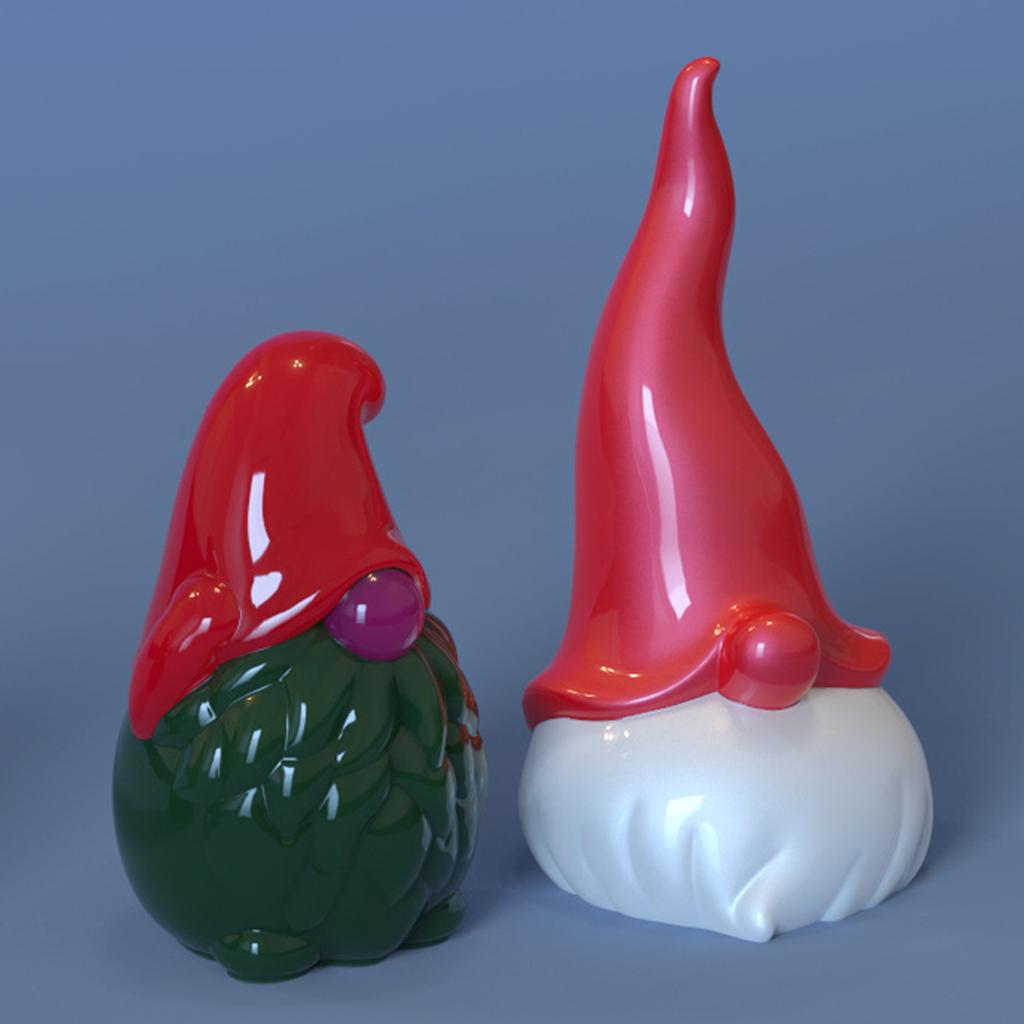 Aroma Plaster Silicone Mold Handicrafts Soap Candle Resin Casting Mold Handmade 3D Christmas Santa Claus Decoration Mold