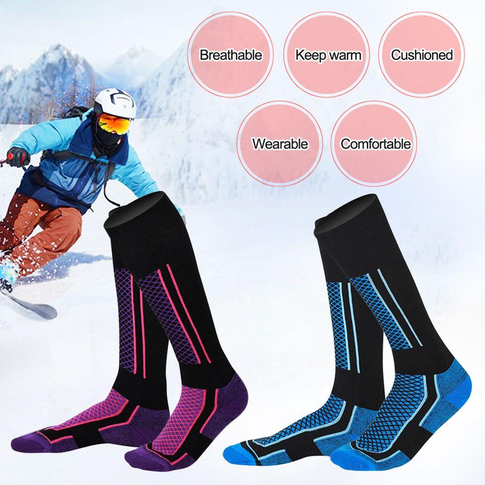 Winter Cycling Walking Skiing Hiking Ski Socks Thicken Warm Leg Warmer Sports Socks