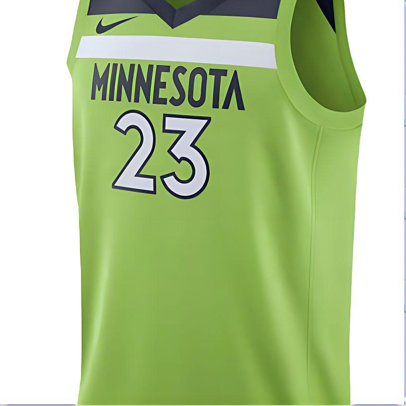 Nike X NBA Баскетбольные майки Мужские Зеленые Средние Прямой крой 877213-316