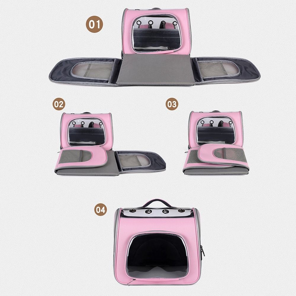 Дышащая сетка рюкзак-переноска для домашних животных складной чехол для кошек дорожная сумка для домашних животных на открытом воздухе