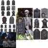 Exciting Halloween Tombstone Foam Decoration For Haunted House And Graveyard