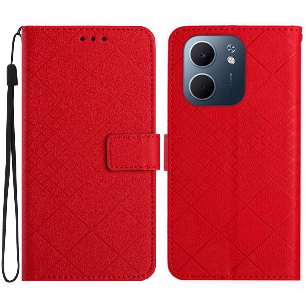 For Oppo A5x 5G/4G Case Wallet Imprint PU Leather Flip Folio Phone Cover