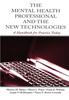 Книга The Mental Health Professional and the New Technologies : A Handbook for Practice Today