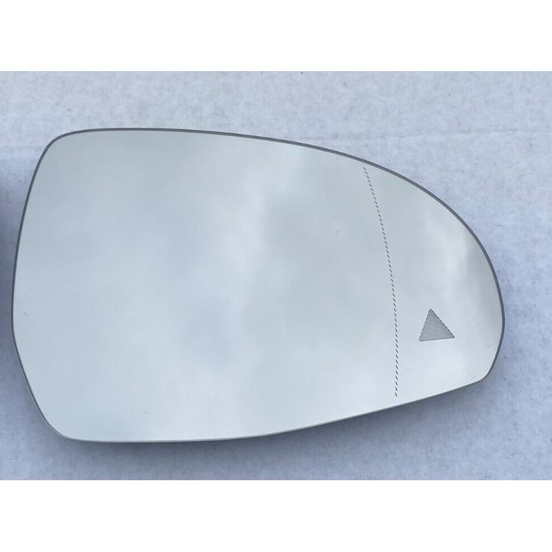Auto Heated Blind Spot Warning Rear Mirror Glass For Mercedes-Benz C Class W206 2024- GLC W254 -