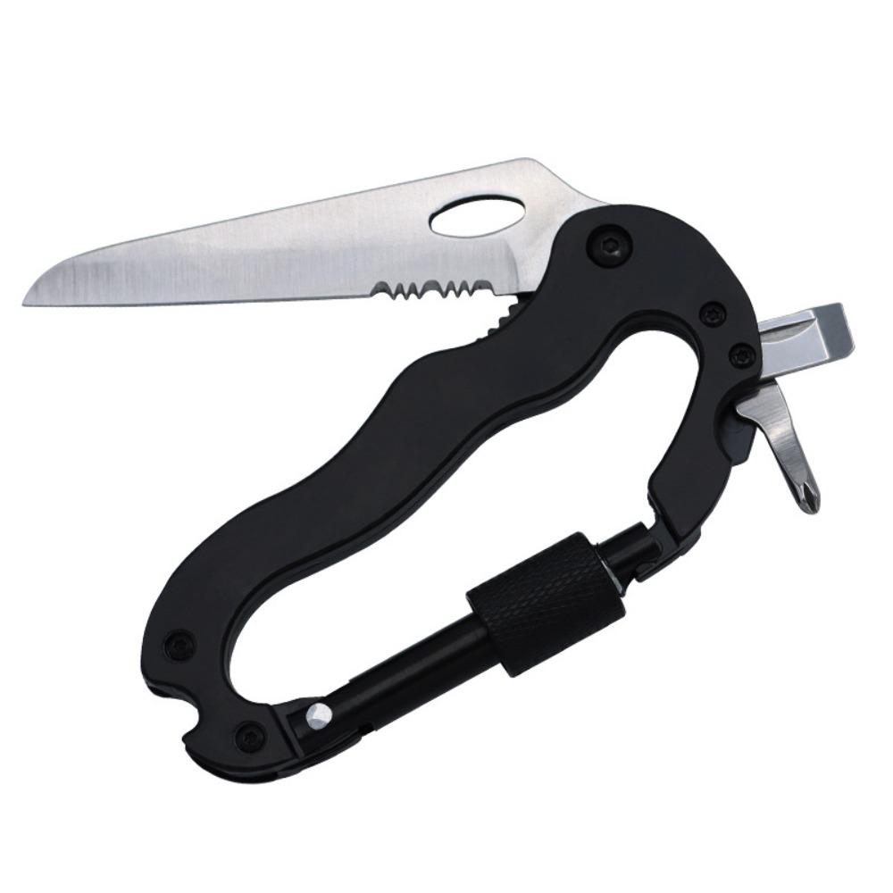 Wine Opener Pocket Cross Screwdriver Mountaineering Buckle Bottle Opener Fast Hanging Buckle