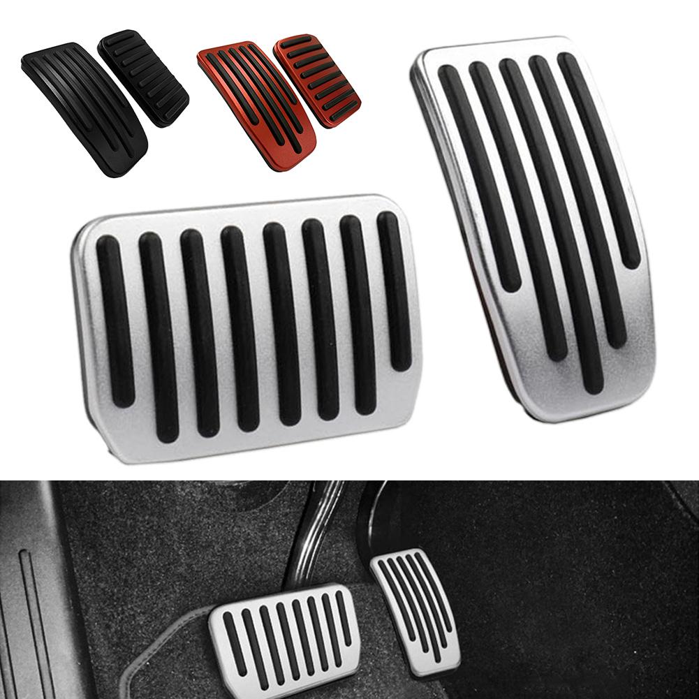 Накладки на педали автомобиля для модели Tesla для Highland Anti Slip Accelerator Brake Rest Pedal Mat Auto Accessories