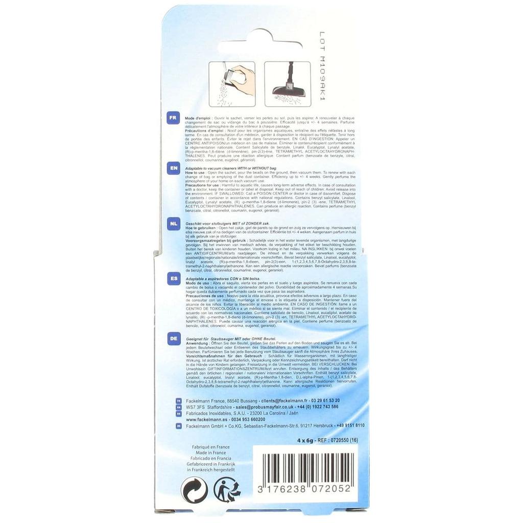 Set of Two Boxes of Scented Pearls for TopFilter Marine Odor Vacuum Cleaner Ref. 9988450