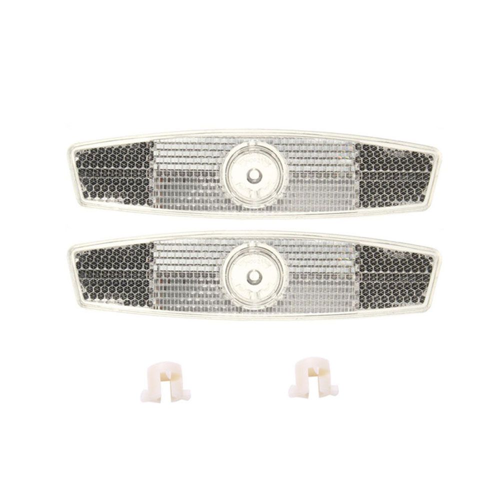 Plastic Cycling Reflective Mount Clip Warning Bike Spoke Reflective Sheet Reflector Bicycle Wheel