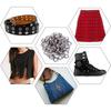 Fashion 100 Sets of Inner Diameter 5mm Eyelets + Tools Boxed Copper Eyelet Button Shoes Clothing Gift Bag Eyelet Button