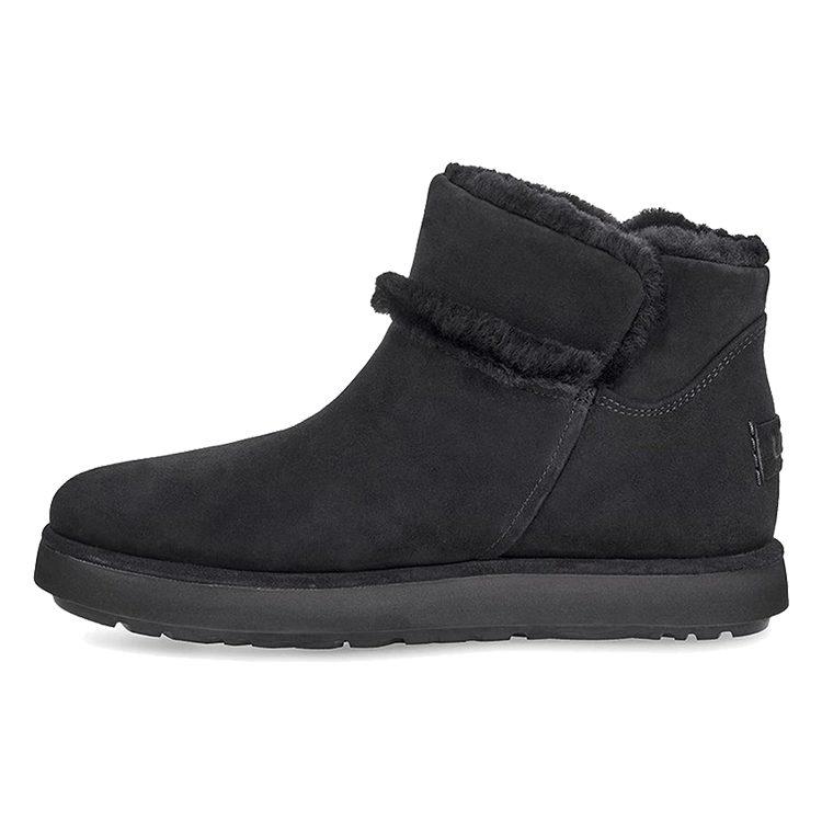 UGG Классические Мини Сапоги с Защитой от Проливания Blvd Snow Boots Черные Женские 1108145-BLK