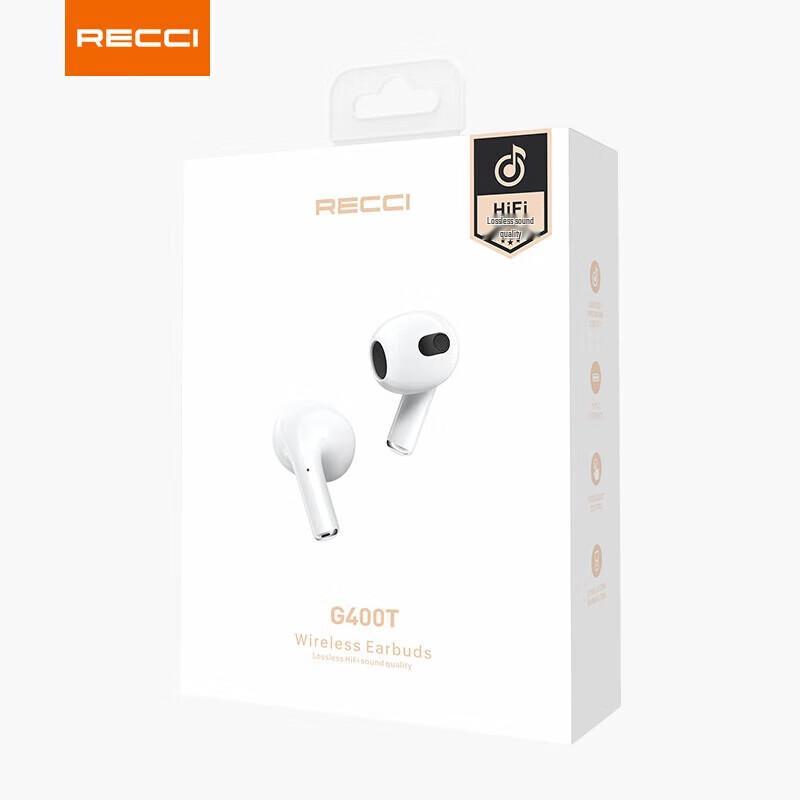 Recci G400 HiFi Wireless Half In-ear Earphones