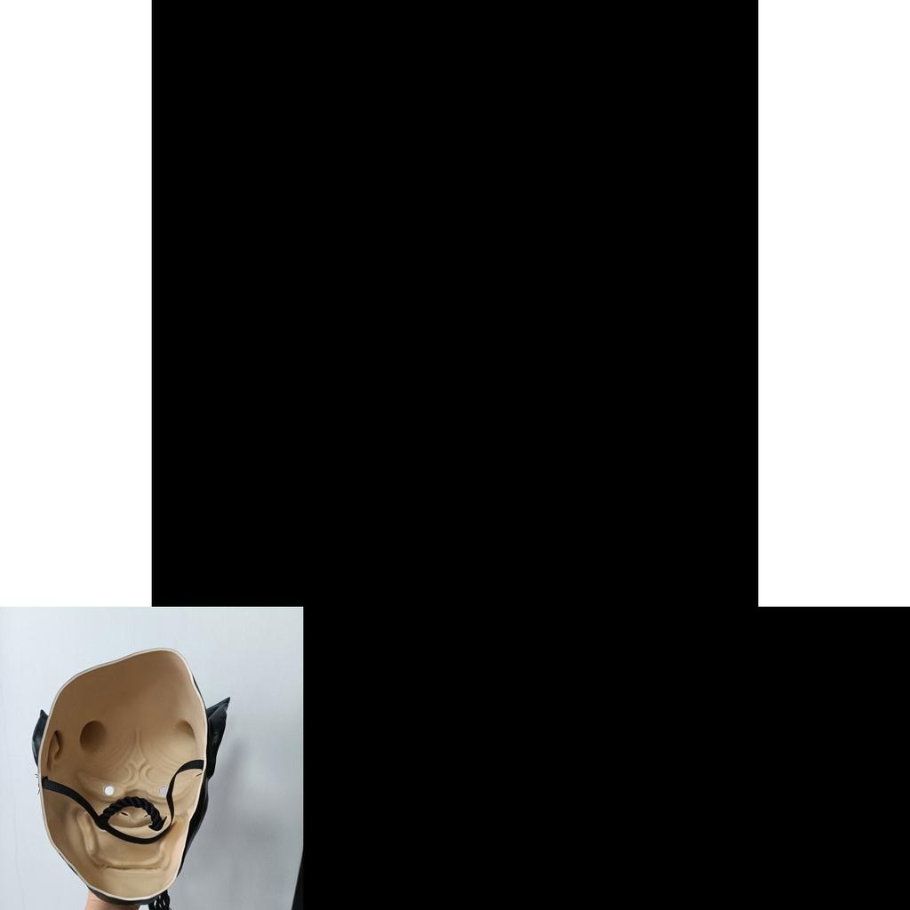 Маска Воина-Демона Ханья для Косплея и Маскарадных Вечеринок