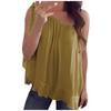 Women Fashion Chiffon Off Shoulder T-Shirt Sleeveless Casual Tops Blouse