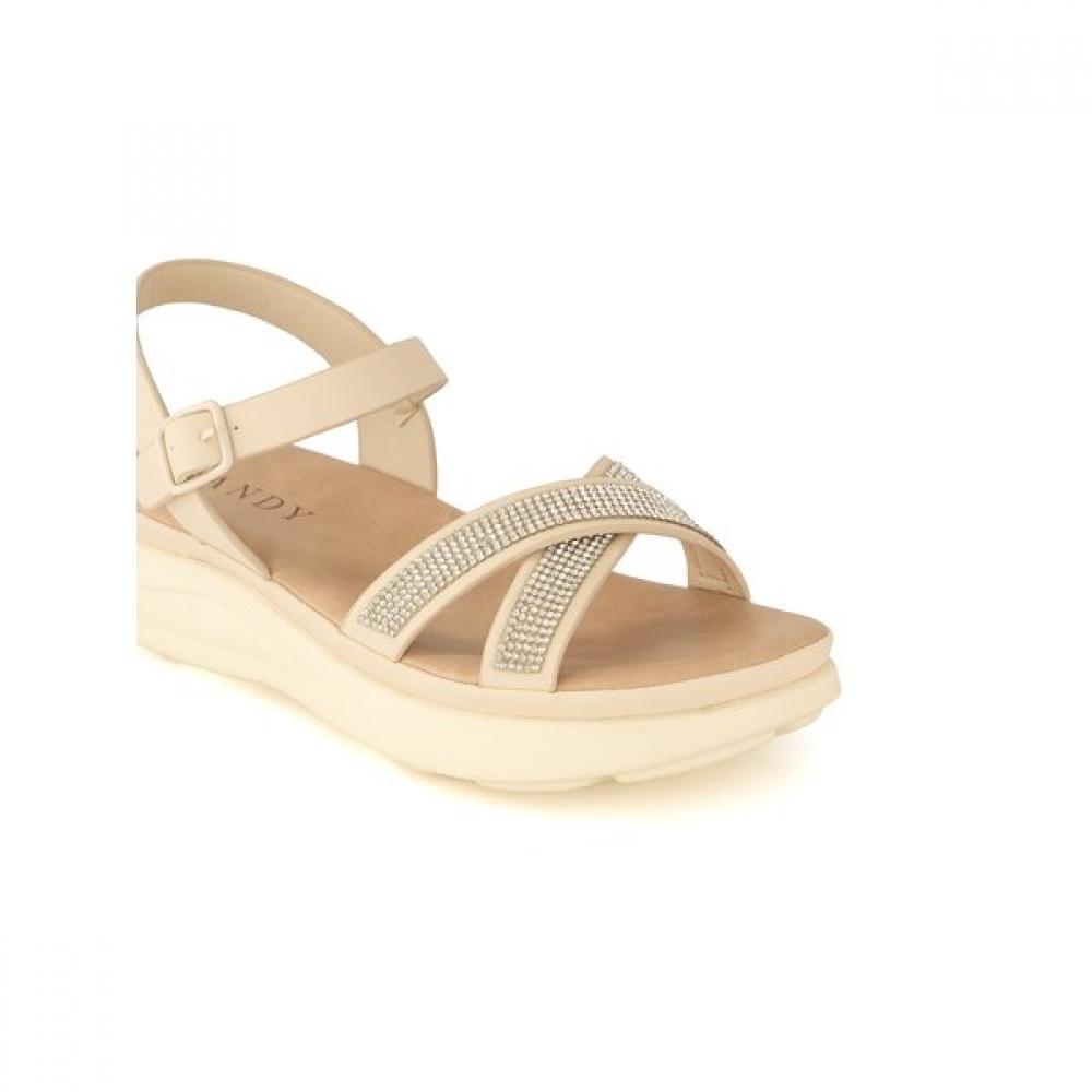 Tandy Women S caSual SandalS Ivory J1570v