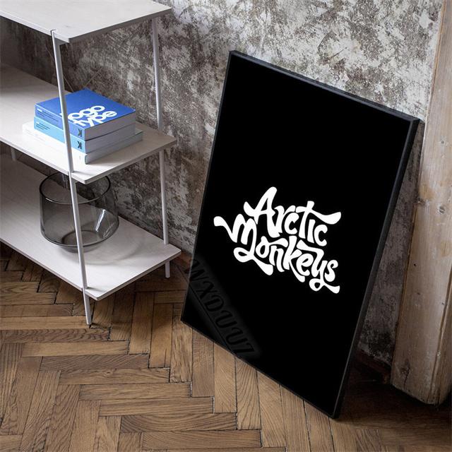Classic Band Arctic Monkey Music 80s Retro Pictures Fan Room Living Room Art